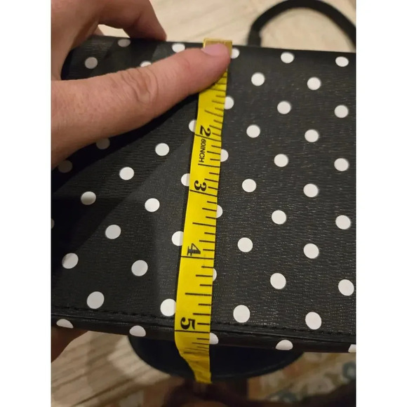 Kate Spade x Disney Minnie Mouse Polka Dot Leather Backpack - Picture 5 of 14